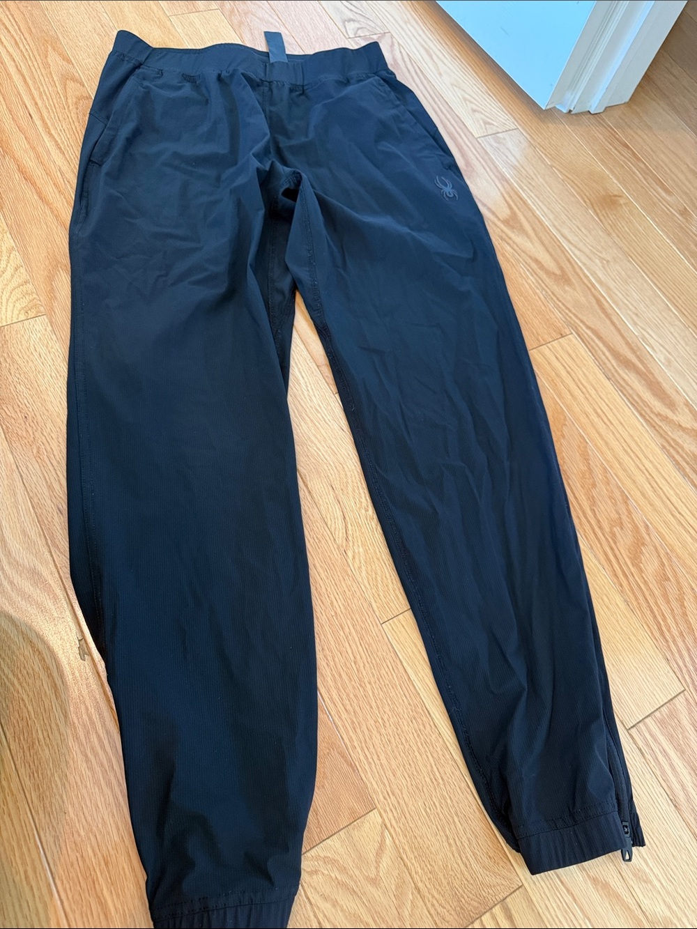 Men's Black Performance Jogger Pants
